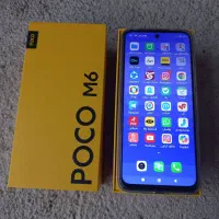 پوکو M6 حافظه 256 رم 8|موبایل|آبگرم, |دیوار