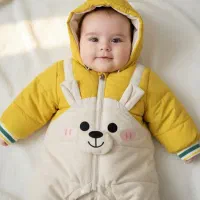 کاپشن سرهمی کلاه دار نو