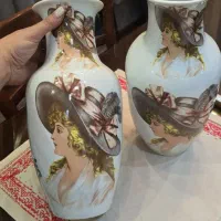گلدان قدیمی برند رخ