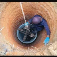 حفر چاه و بنایی