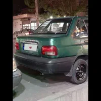 پراید مدل 80 رنگ سبز یشمی