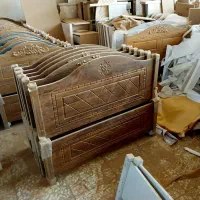 تخفیفی/اقساط تخت کلاسیک ام دی اف تشک رویا رویال|تخت و سرویس خواب|قم, شاه ابراهیم|دیوار