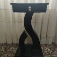 میز تلفن چوبی