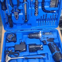 کیت دریل شارژی ویوارکس با لوازم کامل