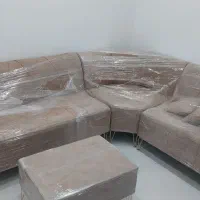 مبل نو شکل ال فروش بدلیل جا نشدن