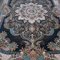 یک جفت فرش ۹متری طـرح نستــرن۱۲۰۰شانه شستشو شده