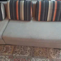 مبلمان نیم ست راحتی ۳ نفره مشابه نو پارچه آلبرتی|مبلمان خانگی و میز عسلی|تهران, شهران جنوبی|دیوار