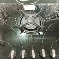 گاز صفحه ی با کابینت ام دی اف