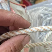 طناب قیطان مغزی پنبه ای زبرا