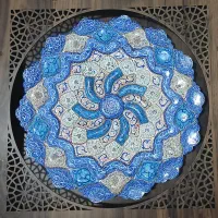 بشقاب مینا کاری اصفهان