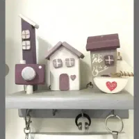 جا کلیدی چوبی سفارشی