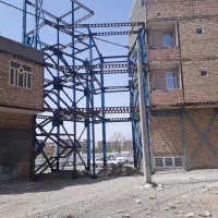 اسکلت ۳ طبقه تجاری و مسکونی حاشیه پارک ارغوان