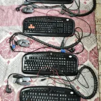 کیبورد هدفون موس کامل آماده نصب حراج