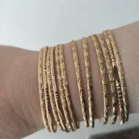 النگوی مفتولی سایز ۳ تازه  ده عدد  پایه و 40