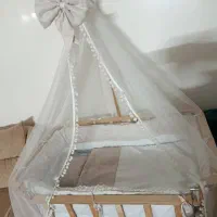 تخت گهواره کنار مادر|تخت و صندلی بچه|خرمآباد, |دیوار