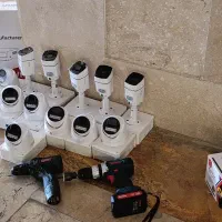 نصب دوربین مداربسته|خدمات پیشه و مهارت|صفادشت, |دیوار