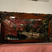 دو عدد تابلو فرش سالم قشنگ