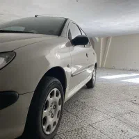 پژو ۲۰۶ مدل ۸۷ کم کار سفید بی رنگ