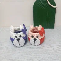 سبد تریکو بافی لوازم جا برسی و جا مدادی|صنایع دستی و سایر لوازم تزئینی|تربت‌حیدریه, بی بی حسنیه|دیوار