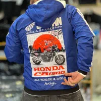 کاپشن بادگیر گلدوزی موتور هوندا سی بی ۱۳۰۰ cb خز