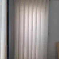پرده ترک به همراه آستر و چوب پرده استیل|پرده، رانر، رومیزی|شیراز, صنایع الکترونیک|دیوار