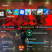 Ps5 slim standard 1Tb (فول پکیج )|کنسول، بازی ویدئویی و آنلاین|تهران, شهرک آزمایش|دیوار