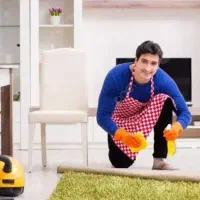 نظافت منزل انجام میدم آقا هستم