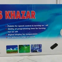 پنکه ایستاده پارس خزر مدل شیبا رنگ سفید نو