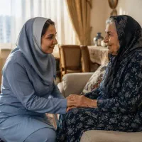 خانم‌شبانه‌روزی‌جهت‌سالمند‌پوشکی‌