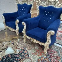 یک دست مبل هفت نفره همراه با میزعسلی درحدنو|مبلمان خانگی و میز عسلی|کاشان, قطب راوندی|دیوار