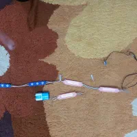 چراغ با باتری کتابی