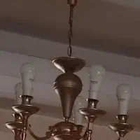 لوستر پنج شاخه|لوستر و چراغ آویز|پردیس, فاز ۸|دیوار