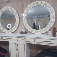 دکور آرایشگاه|آرایشگاه و سالن‌های زیبایی|فاضل آباد, |دیوار