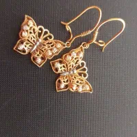 گوشواره و دستبند طلا