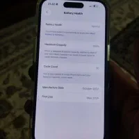 آیفون ۱۶ نرمال ۱۲۸ مشکی سایکل۲۰