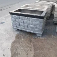 گلدان بتنی|مصالح و تجهیزات ساختمان|خسروشاه, |دیوار