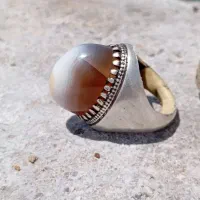 دو پوست رکاب نقره