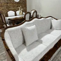 مبل ۸نفره و ناهارخوری فرانسوی|مبلمان خانگی و میز عسلی|شاهینشهر, دهخدا|دیوار