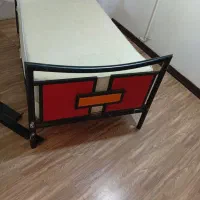 تشک و تخت فلزی یک نفره