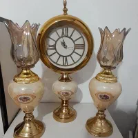 ساعت و شمعدان / آباژور سالنی