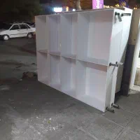 چهار عدد قفسه آم دی آف|کتابخانه، شلف، قفسههای دیواری|سنندج, |دیوار