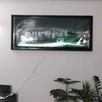 تابلو مدرن چراغ دار|تابلو، نقاشی، عکس|مشهد, خواجه ربیع|دیوار