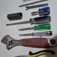 آچار فرانسه فاز متر پیچ گوشتی دم باریک