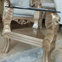 مبل سلطنتی 9نفره با دو میز عسلی ویک میز بزرگ|مبلمان خانگی و میز عسلی|اصفهان, ورزشگاه نقش جهان|دیوار