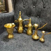 دله قهوه جوش برنجی برنزی برنز تسبیح ظروف آشپزخانه|جواهرات|تهران, افسریه جنوبی|دیوار