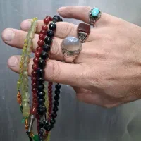 انگشتر نقره تصبیح