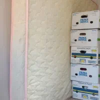 تشک ۲نفره سالم سالم|تشک تختخواب|آبیک, |دیوار