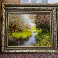 فرش دستباف (بساک)فرشهای تابلو کادویی مناسب|فرش|مشکین‌دشت, |دیوار