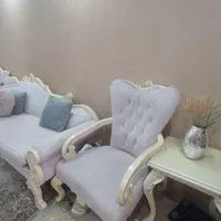 مبل ۹ نفره و ناهارخوری ۳ نفره فروش بخاطر اسباب کشی|مبلمان خانگی و میز عسلی|تهران, مجیدیه|دیوار