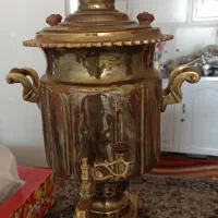 سماور سنگین وقدیمی سالم